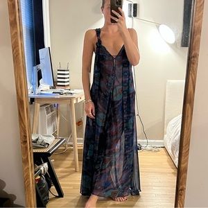 Zara sheer cover up